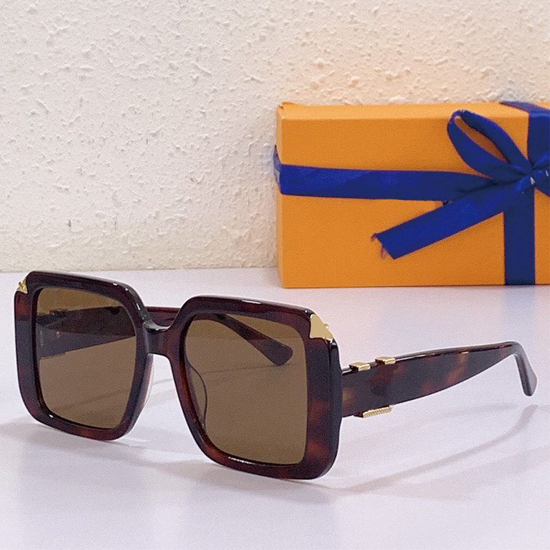 

Fashion Mens Womens Designer Sunglasses Z2311 2022S Spring/Summer Catwalk Style Fashions Favorite Classic Square Frame Vacation Travel Belt Original Box