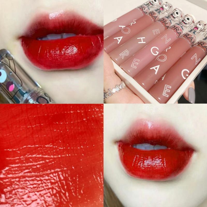 

Lip Gloss HERORANGE Glaze Mirror Water Glass Lips Waterproof Long Lasting Toot Student Lipstick Cosmetic Makeup, 05