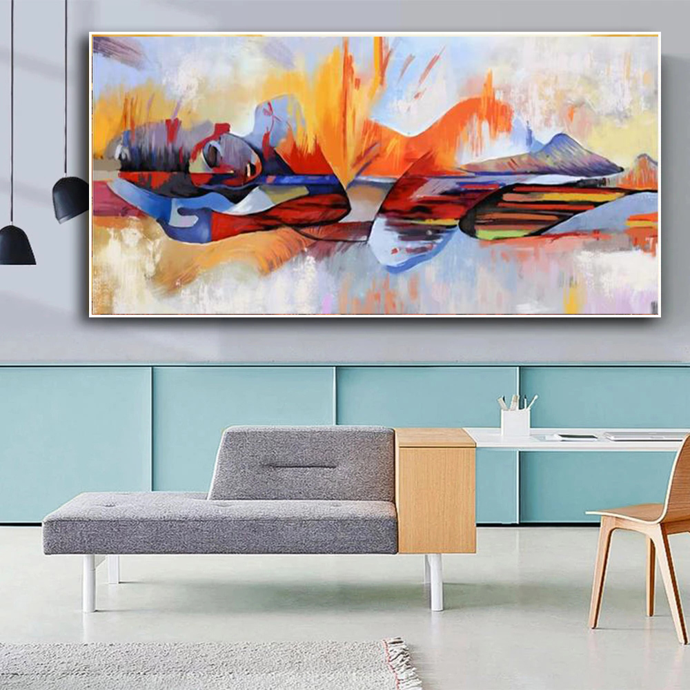 

Modern Abstract Lord Buddha Canvas Painting Wall Decor Religious Posters and Prints Cuadros Wall Art Decorative Picture For Home