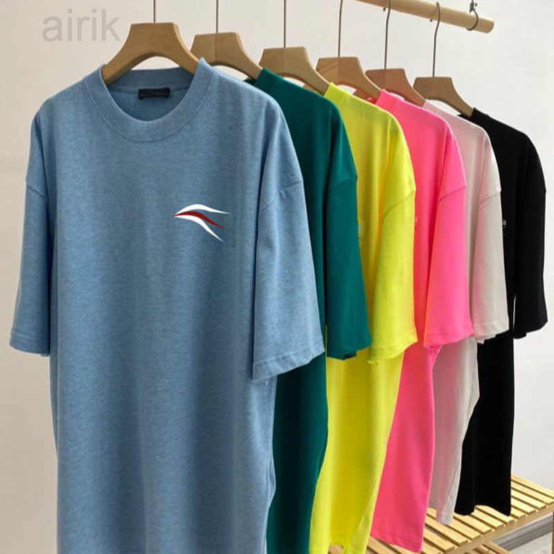 

Luxury Wave Designer B T-shirt Fashion T Shirts For Men And Women Couple Ins Large Sze Loose Short Sleeves Mens Tshirts Brands Men's Clothing, Bags