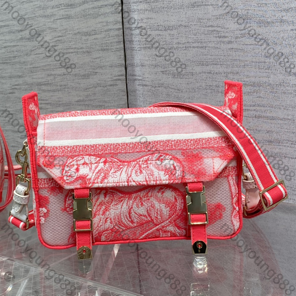 

10A Top Tier Quality Luxury Designers Messenger bag Embroidery Tiger Camp Bags Canvas Quilted Flap Bag Womens handbag Clutch Crossbody Shoulder Strap Purse With Box, Upload pics to contact us