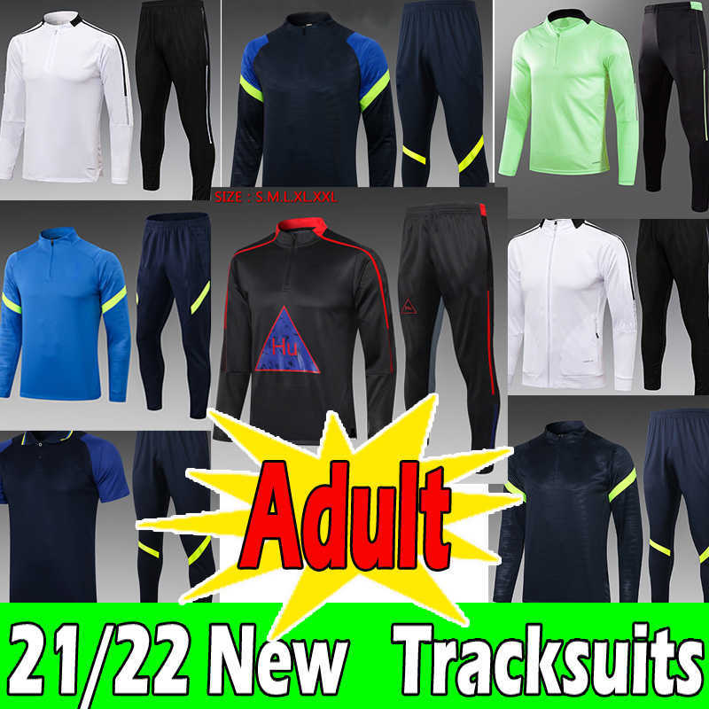 

21/22 Manchester soccer tracksuit Totten tracksuits jersey KANE SON PIZZI football training suits kit futbol Adult jacket Long sleeves, Manlian