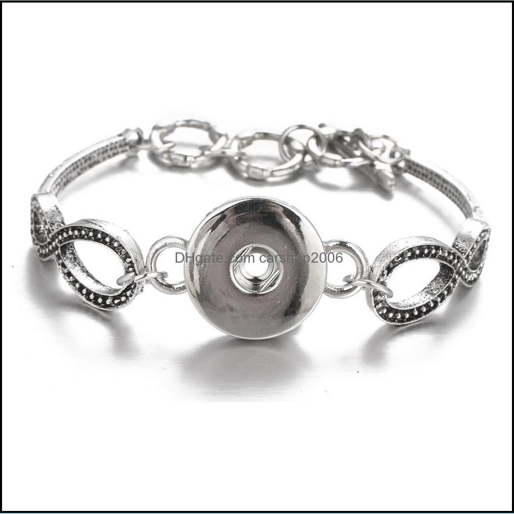 

Charm Bracelets Noosa Snap Bracelet Jewelry Infinity Ginger Buttons Chunk Wristband Fit Diy 18Mm Snaps Drop Delivery 2021 Dhseller2010 Dhc9T