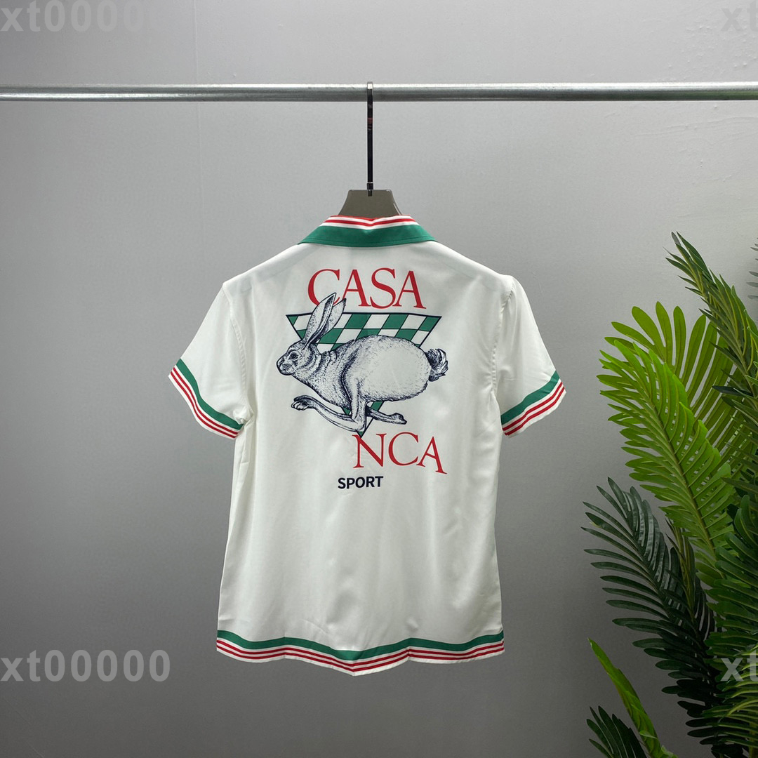 

22SS Designer Letter Printed T Shirts Tee Sweatshirt Fashion High Street Short Sleeves Summer Casual T-Shirt Breathable Men Women Crew Neck Tees Dresses for Wo 25-003, White
