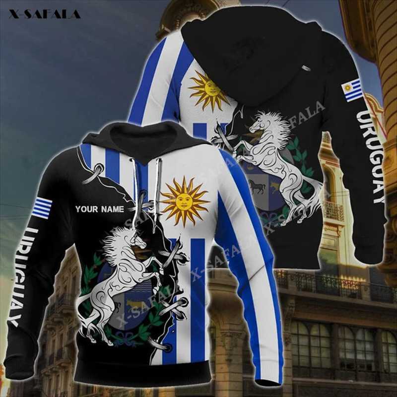 

Men' Hoodies & Sweatshirts URUGUAY HORSE Flag Sun 3D Print Zipper Hoodie Men Pullover Sweatshirt Hooded Jersey Tracksuits Outwear CoatMen, Khaki