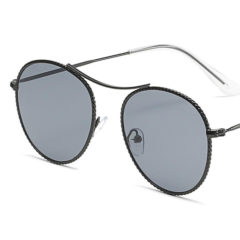 

Sunglasses Eyewear Round For Women Vintage Outdoor Colorful Luxury Design Glasses Retro Oversize Metal Gradient SunglassesSunglasses