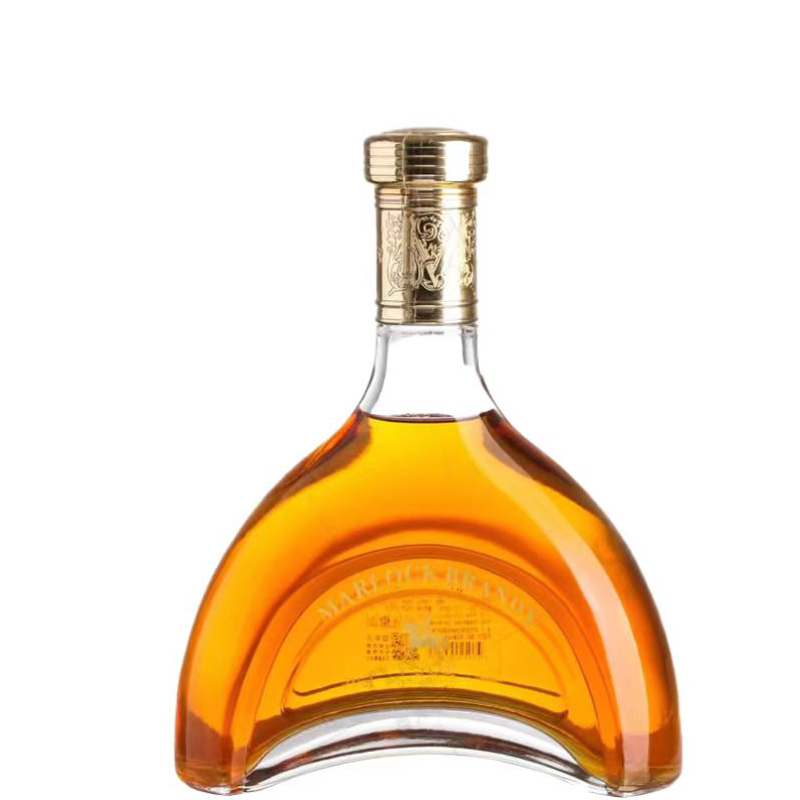 Bouteille de vin créative transparent bouteille en verre scellé une variété de spécifications personnalisation