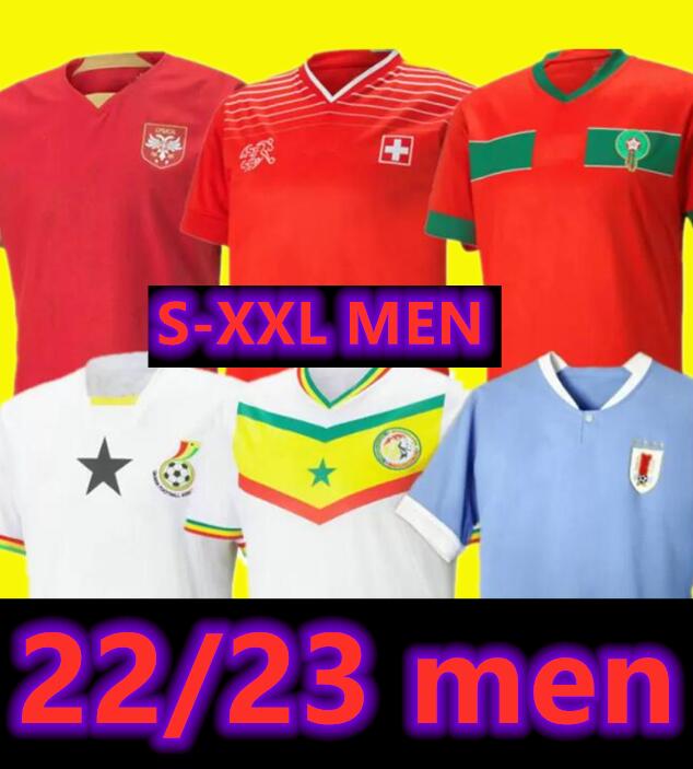 

New 2022 Morocco soccer jerseys home away 22 23 maillot de foot Ziyech Boufal FAJR Munir Ait Bennasser VLAHOVIC Amrabat MITROVIC TADIC football shirts Uruguay, 2022 paraguay home