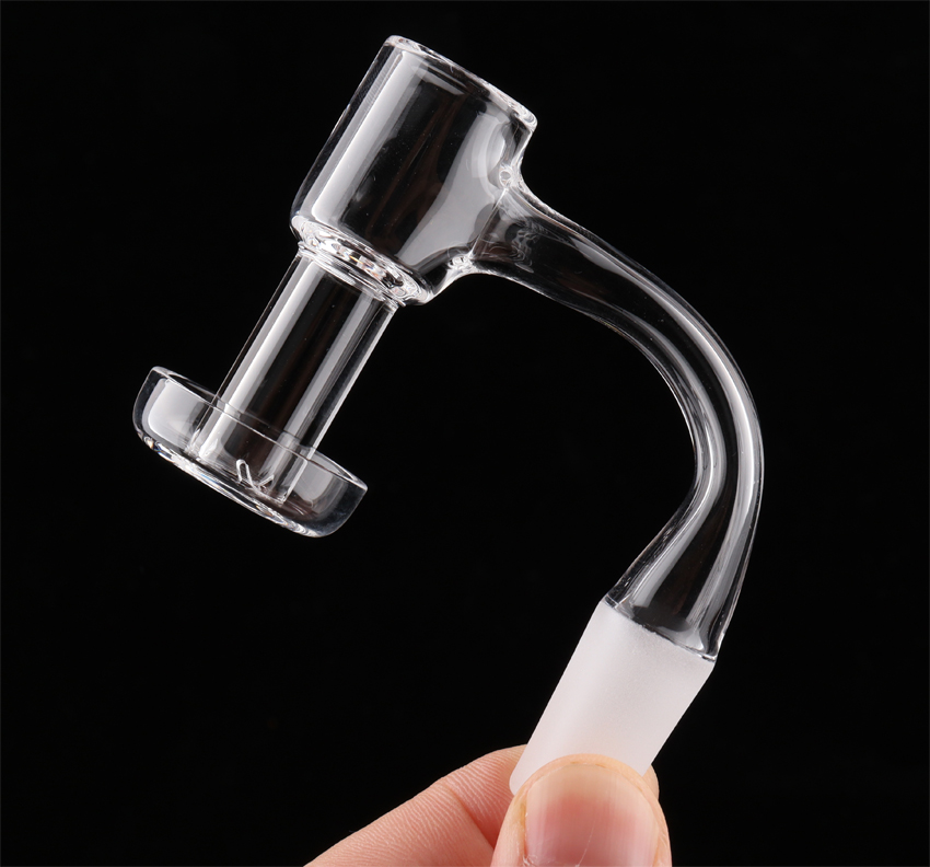 

Smoking Full Weld Beveled Edge Terp Slurpers Blender Style Seamless Quartz Banger 14mm male For Glass Water Bongs Dab Rigs Bowl