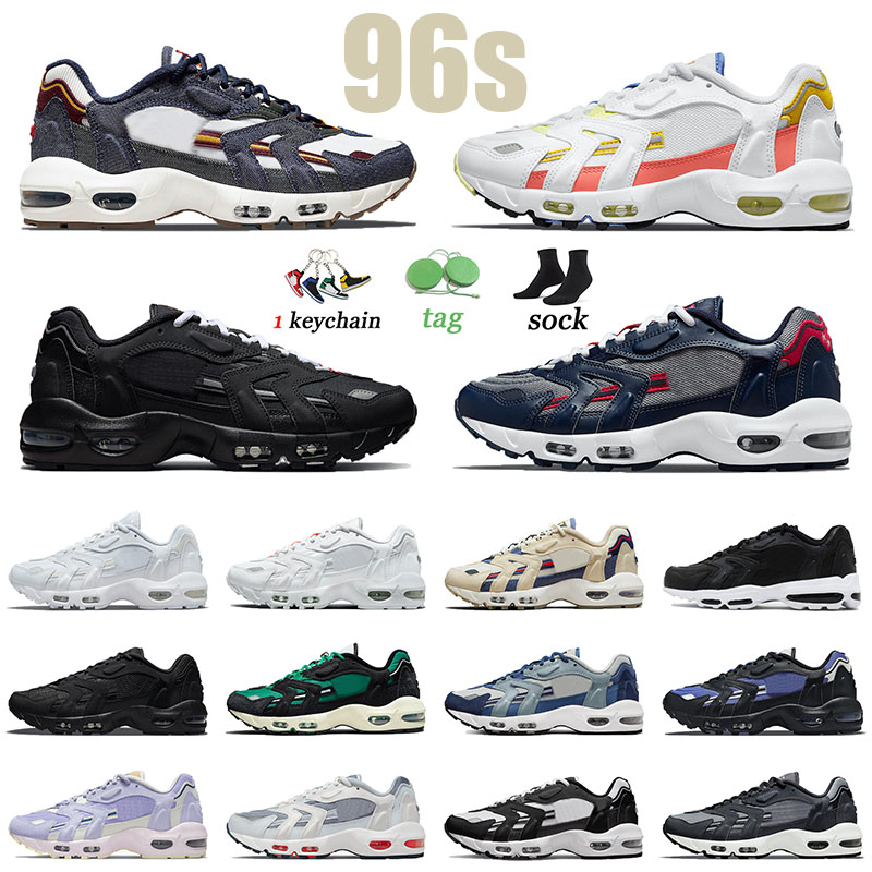 

Professional 96 96s Running Shoes Men Runners Beach Blackened Blue Summer Pastels Triple Black Sport Red White Midnight Navy Women Trainers Sneakers Outdoor, 36-45 summer pastels