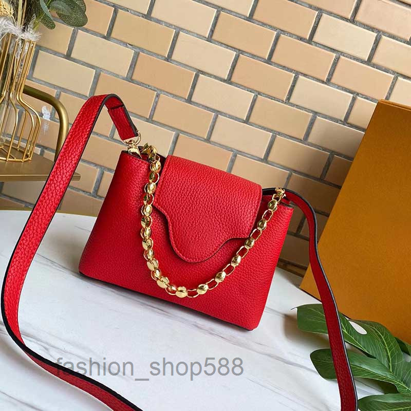 

Ladies designer hand bags grain genuine leather shoulder bag purse pure color mini size handba
