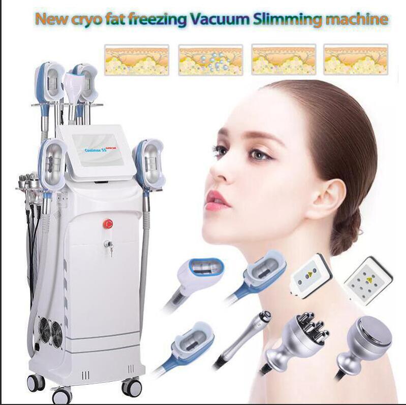 High quality 10 in 1 360 Cryo Fat Freezing Slimming Machine Double Chin Fats Removal Slimming Ultrasonic Cavitation RF Face Lift Weight Loss beau