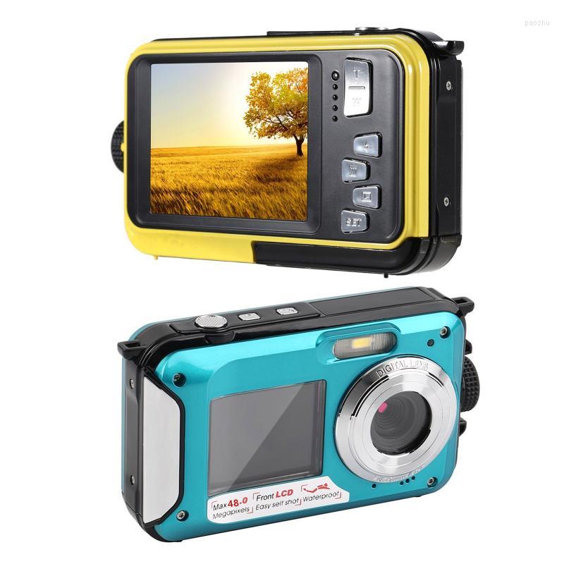 

Digital Cameras Underwater Camera - Dual Screens Full HD 2.7K 48MP LCD DisplaysDigital CamerasDigital