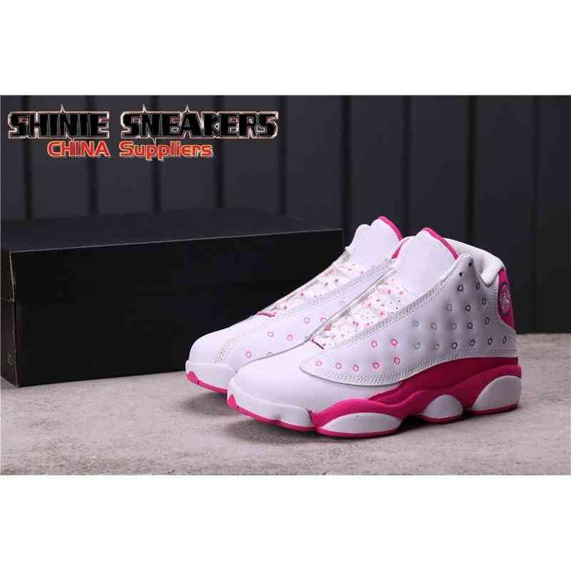 

Basketball shoes women jumpman 13 13s Aurora Green off union white pink class athletic Sneakers, #1