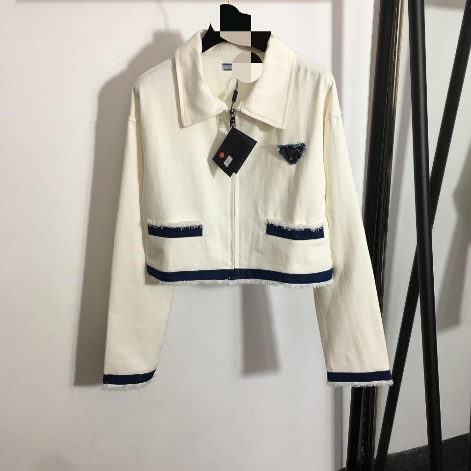 

402 XL 2022 Runway Coat Autumn Brand SAme Style Coat Lapel Neck Button Long Sleeve Womens clothes Fashion mansha, White