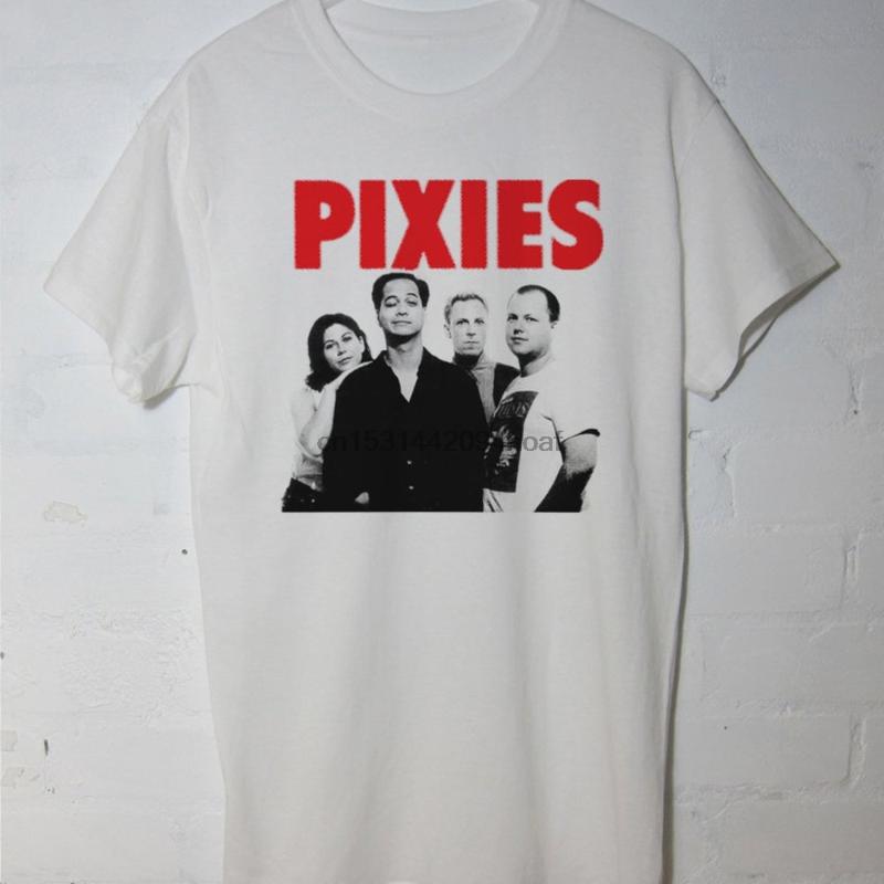 

Men's T-Shirts Pixies Band Red Logo Mens T Shirt Indie Rock Cult Retro Vintage 80s 90s Small Medium Large Xl Xxl 2xl, 0402459-white