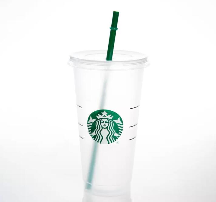 

Mermaid Starbucks Goddess ozml Plastic Mugs Tumbler Gift Lid Reusable Clear Drinking Flat Bottom Straw Color Changing Flash Black Cup