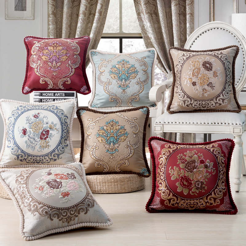 Nordic INS 48x48 Decorative Pillow Wind Office Sofa Locate Pillows Case Company Gifts wholesale European -style pillow slides-image-784179069