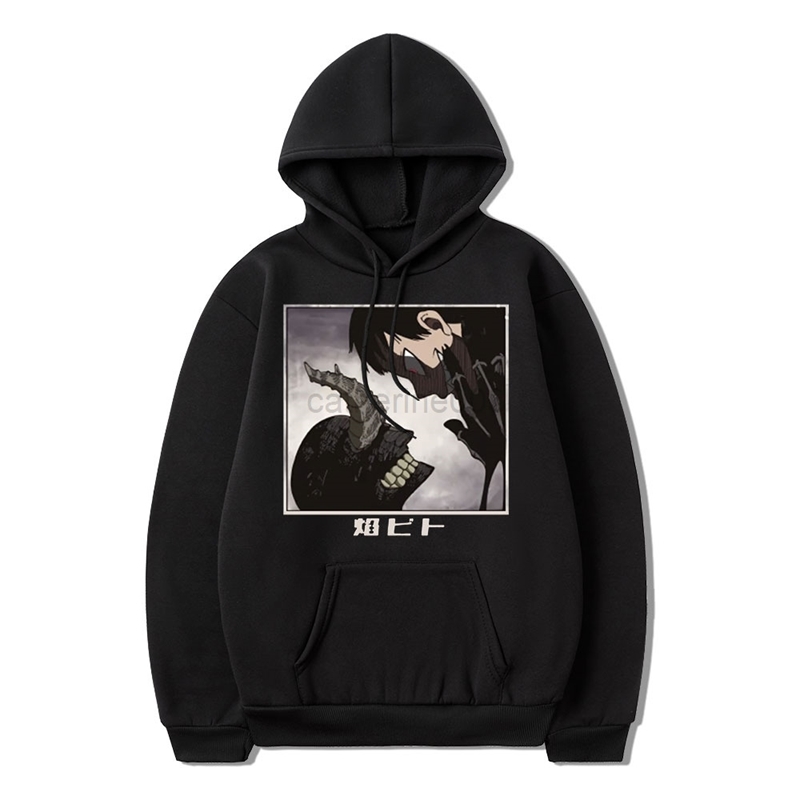 

Anime Fire Force Shinra Kusakabe New High Street Classic Popular Comic Print Winter Long Sleeve Loose Casual Man Hoodie G220728, Red