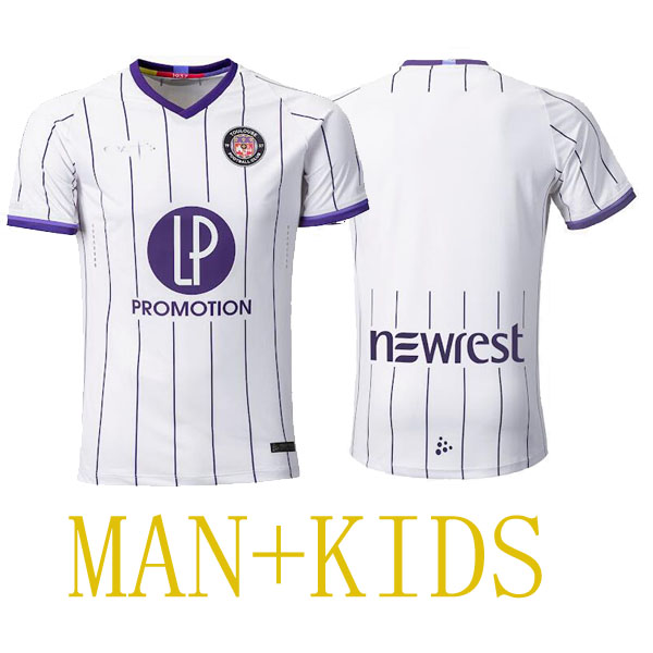 

22 23 Toulouse SOCCER JERSEYS HOME WHITE DEJAEGERE 10 ADO 7 SPIERINGS 17 DIAKITE 19 COSTA 14 SANNA 18 2022 2023 JERSEY FOOTBALL SHIRT TOP away set man, 4th away man 1