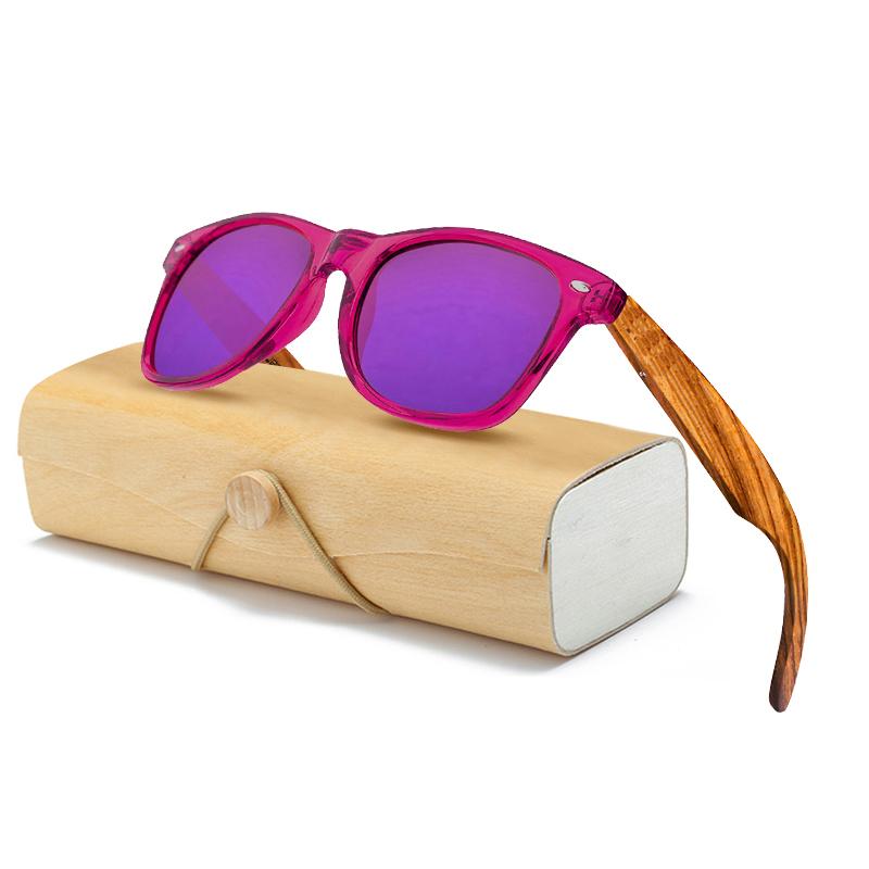 

Sunglasses Wood With Polarized Lenses UVA/UVB Ray Protection For Men And Women