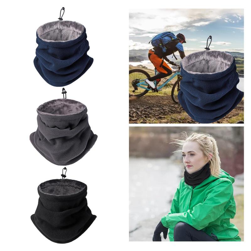 

Bandanas Thermal Face Covering Mask Warmer Ski Tube Scarf Headwear Ear Cycling