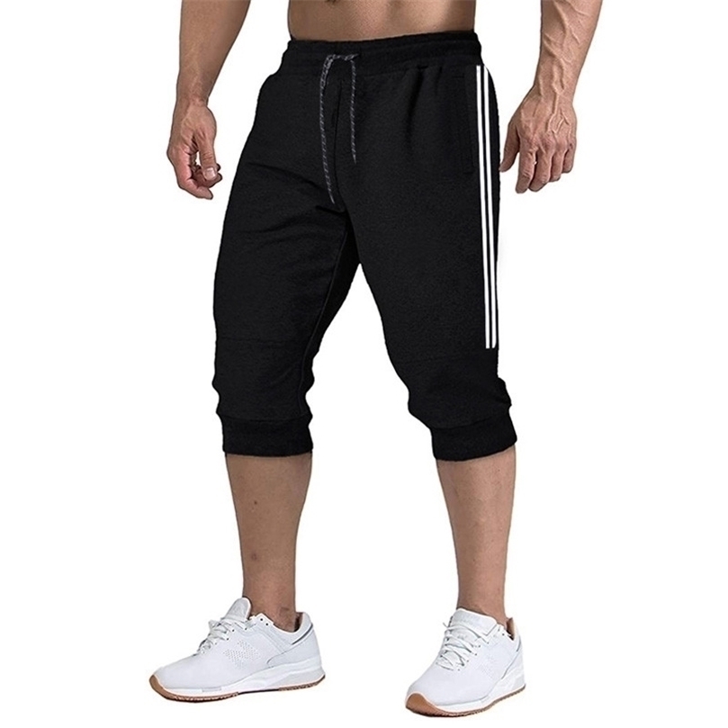 

Men Jogger Casual Slim Harem Shorts Soft 34 Trousers Fashion Brand Sweatpants Summer Comfy Male XXXL 220614, Navy blue