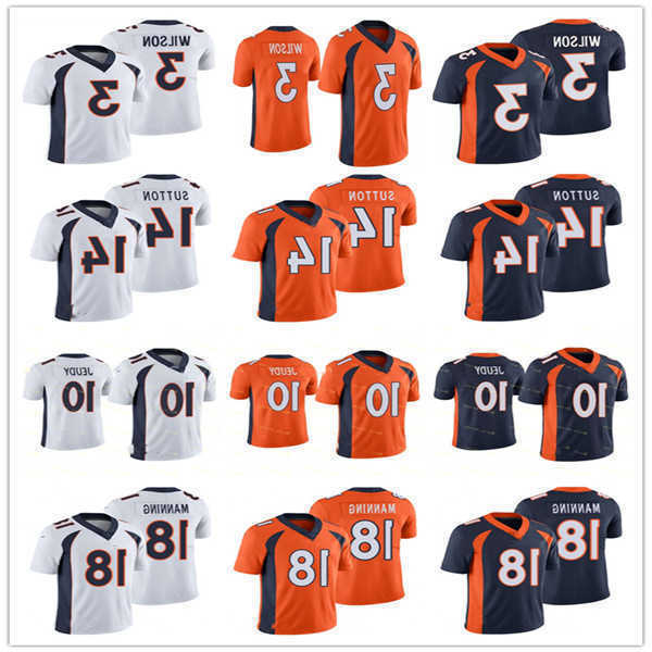 

custom 3 Russell Wilson 2 Patrick Surtain II Denver''Broncos''7 John Elway 33 Javonte Williams 14 Courtland Sutton 10 Jerry Jeudy Football Jersey, Colour