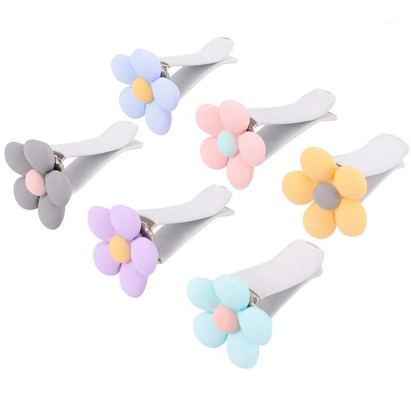 

Car Air Freshener 6 Pcs Outlet Clips Flower Shape Vent Clamps Delicate Auto