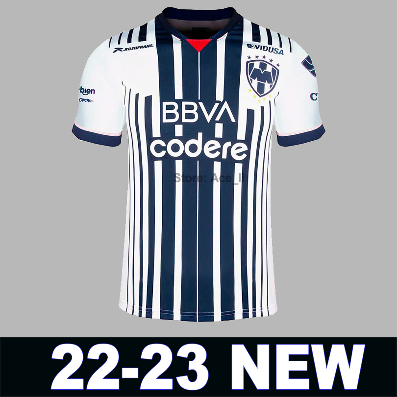 

22 23 Rayados MONTERREY soccer jerseys home away 3rd R.Funes Mori M.MEZA 2022 2023 LIGA MX Camisetas de futbol men kids kit football shirt, 22-23 third