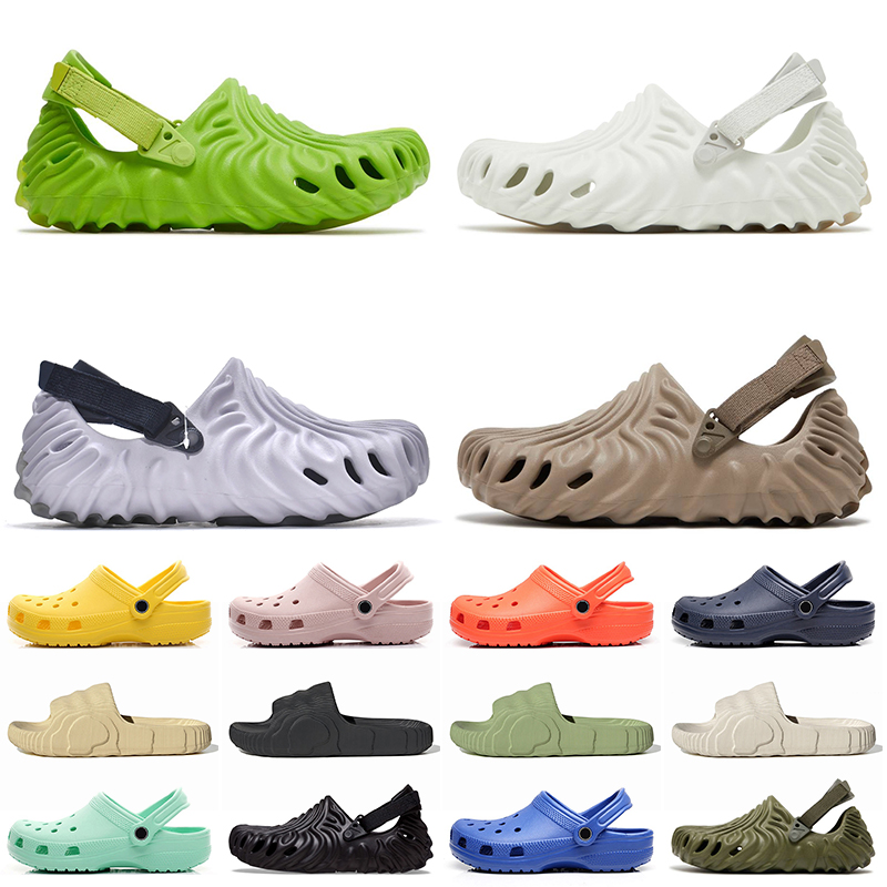 

2022 Croc Salehe Bembury X Pollex Clog Slippers Designer Slides Crocodile Crostile Adilette 22 slide Beach Shoes Womens Mens Stratus White Black Urchin Sandals, C15 pink 36-40