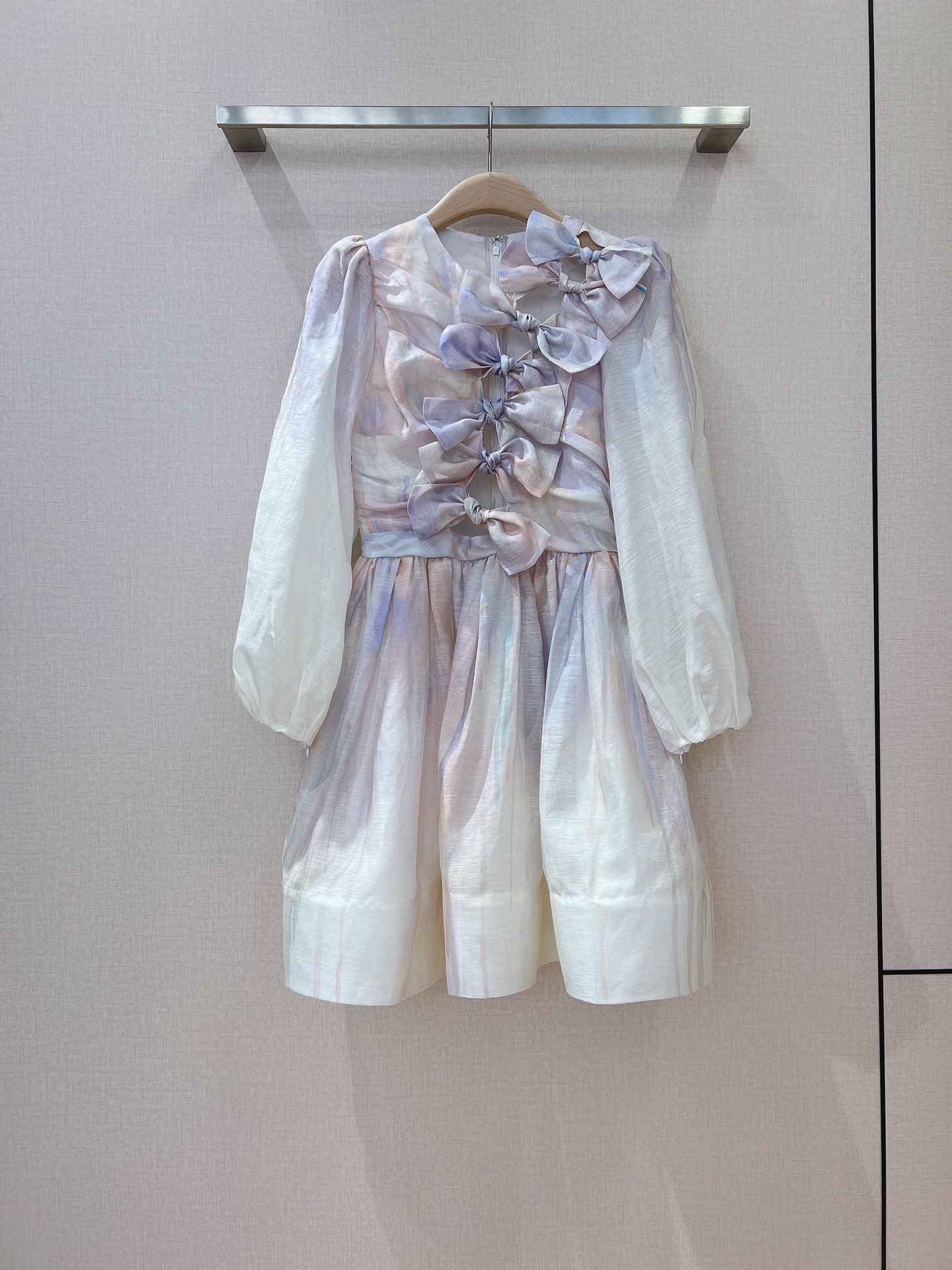 

2022 trendy summer new dress colorful and exquisite bow princess skirt, Multi