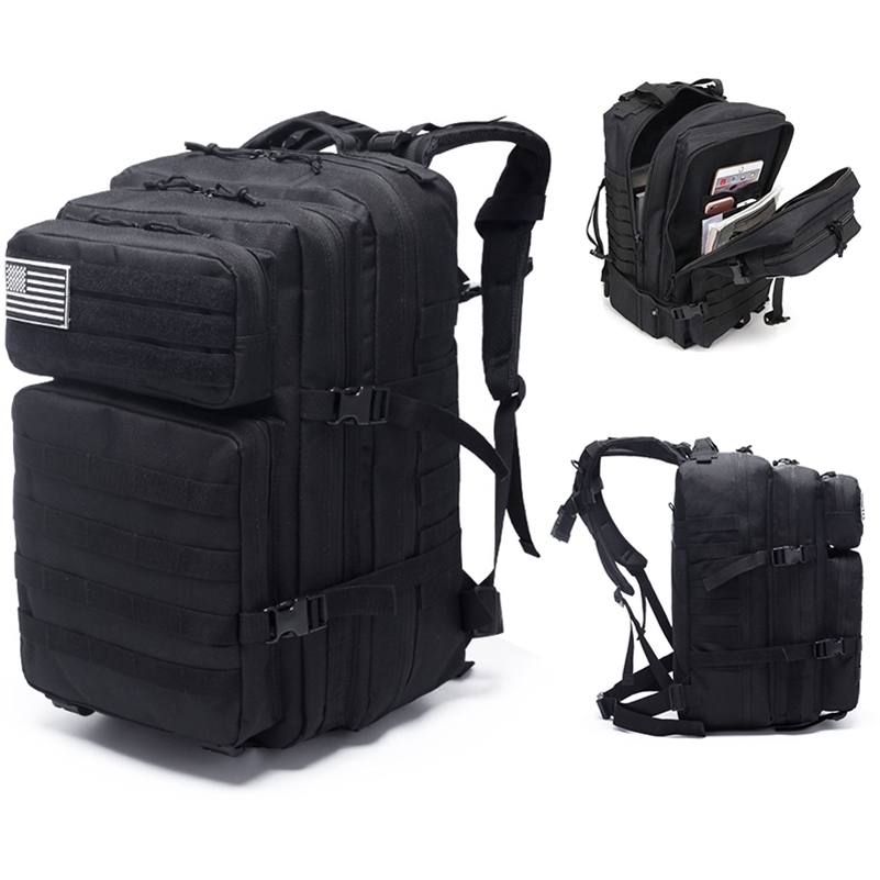 

Lawaia Hunting Backpack Outdoor Military Rucksacks Tactical Sports Camping Hiking 50L 1000D Nylon Waterproof Trekking Backpack 220728, Cp