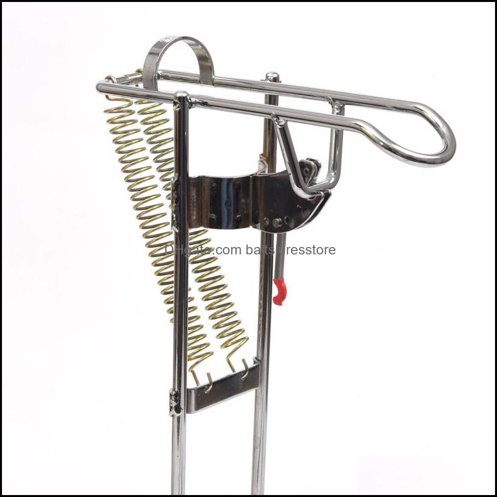 

Boat Fishing Rods Sports Outdoors Matic Double Spring Angle Pole High Steel Tackle Fish Bracket Rod Holder Accessories Drop Delivery 2021