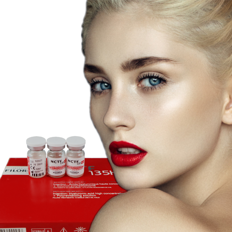 Articles de beauté anti-rides fillmeds nctf 135ha nanosofts mésothérapie 10 flacons x 3 ml filorgas 135 ha