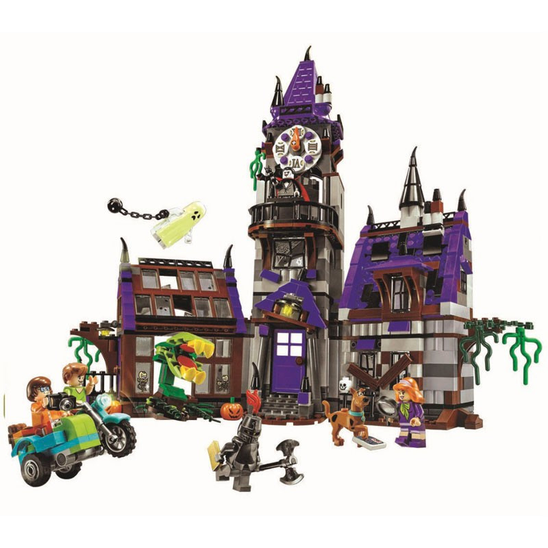 

10432 10430 10428 Scooby The Mystery Building Blocks Bricks Doo Toys For Children Christmas Gifts Kids Model Machine Doll