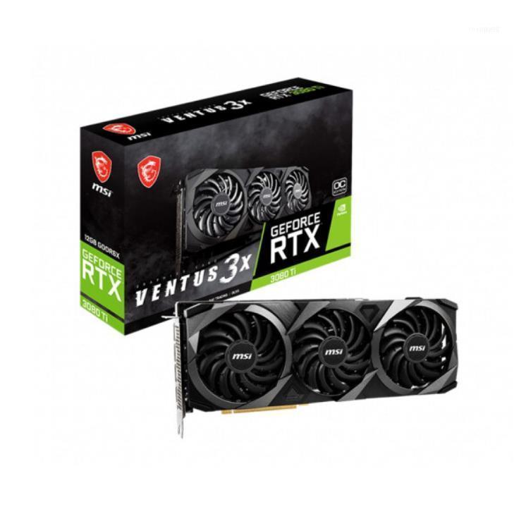 

GeForce RTX 3080 TI VENTUS 3X 12G OC Graphics Cards GPU For PC Computer 3080TI 1695Mhz 19000Mhz GDDR6