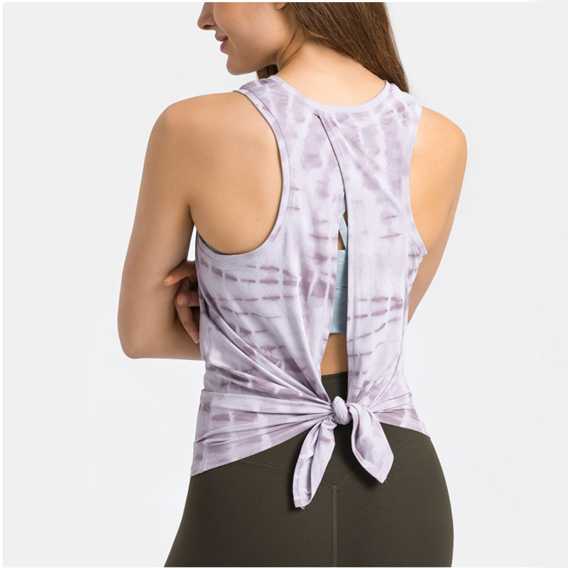 

Yoga Vest Sport Tank Top Lu-72 Women Sleevel Backl Cross Gym Tops Athletic Fi Vest Dry Fit T-shirt Workout Shirt, Black