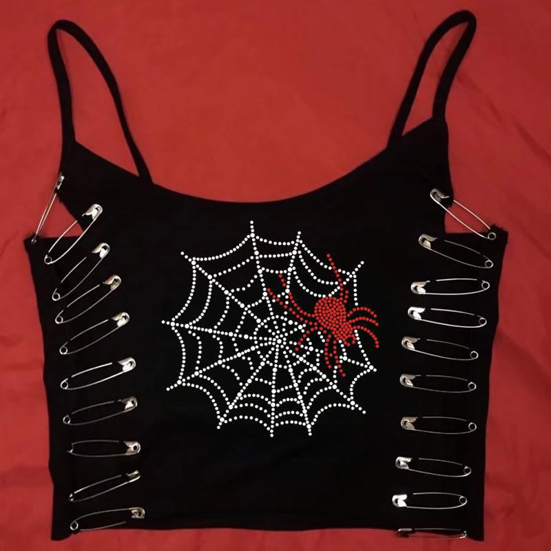 

Women' Tanks & Camis Y2k Fashion Bustier Top T Shirt LolitaTank Tops Kawaii Tank Gothic Accessories Harajuku TopsWomen, As shown