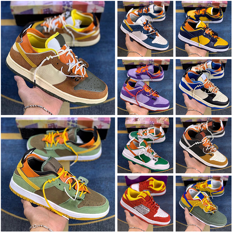 

2022 The 50 Low Casual Shoes Purple Pigeon luxury Sb Lot White Pink Blue Orange 20 Civilist Bears Scotts Men Women Sneakers Trainers Designers Size 36-45, A15 36-45