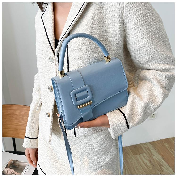 

Evening Bags High Quality PU Leather Woman Handbags Luxury Designer Female Shoulder Bag 2022 Fashion All-match Messenger Small Square BagEve, White