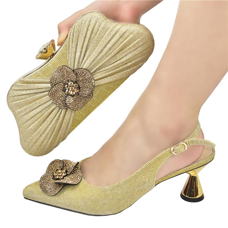 

Dress Shoes Italian Matching Shoe And Bag Set For Wedding Nigerian Women To Match Party Luxury Designers, Blue