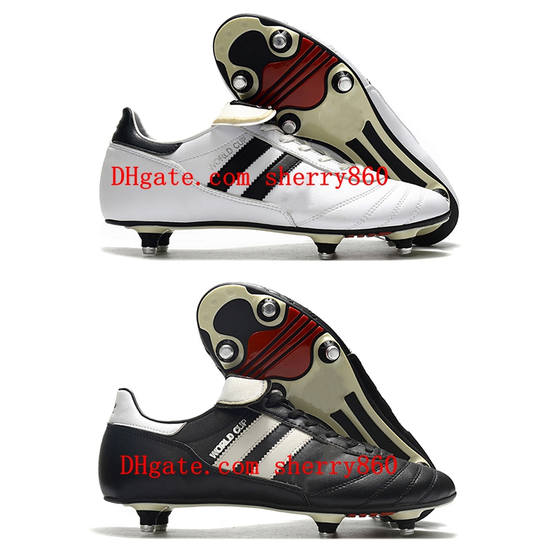 

Copa world cup SG Soccer Shoes Men Cleats Black White Football Boots scarpe calcio, As picture 2