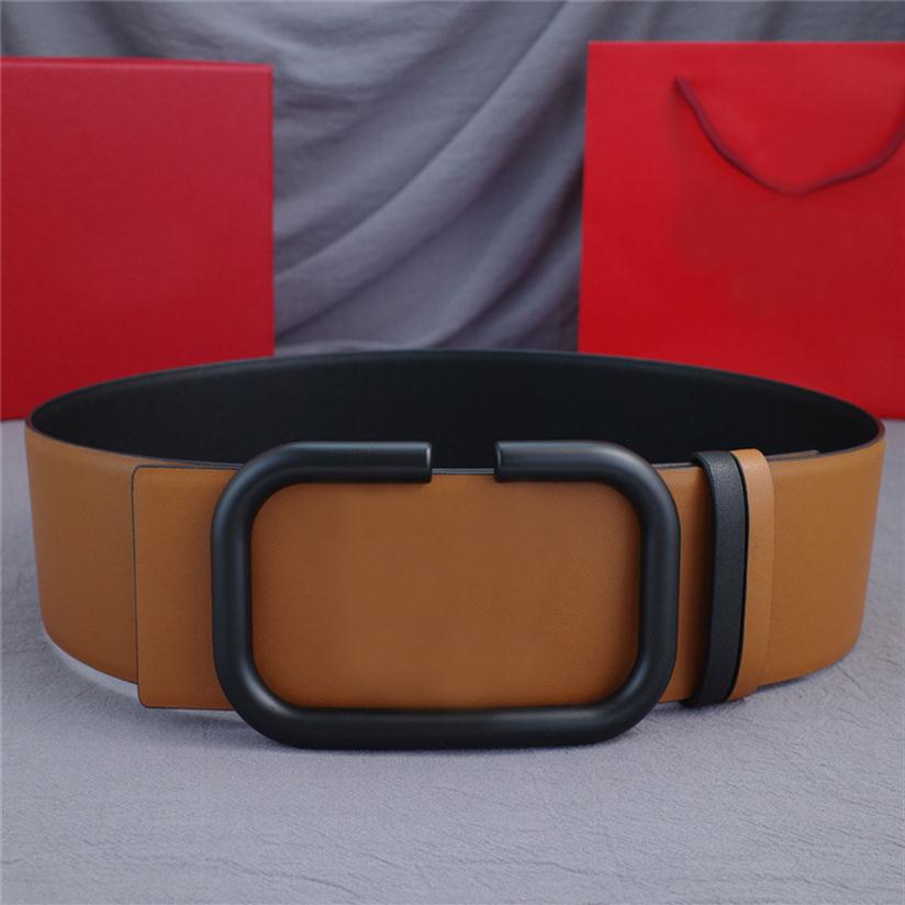 Femmes Designers de luxe Belt Big Letter Boucle Boucle ceintures de créateurs pour femmes Brand Fashion ceinture Girdle Woman Ceinture Largeur 7.