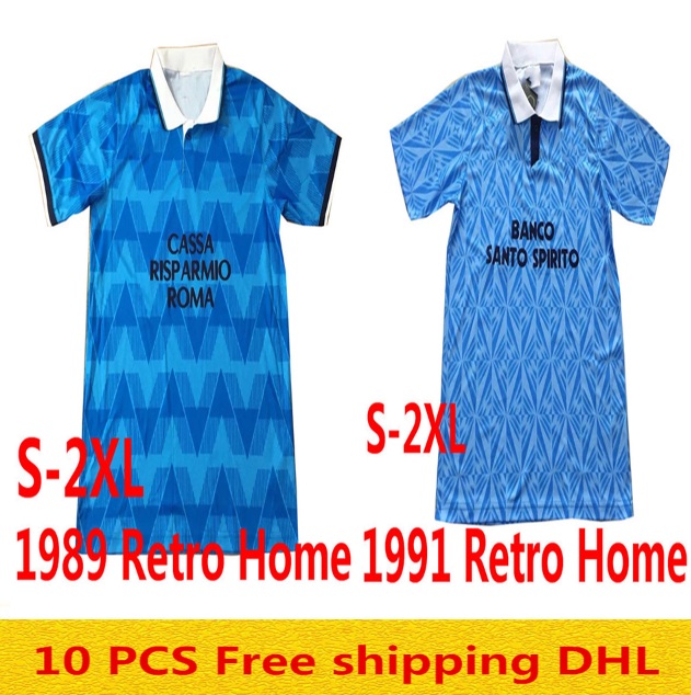 

retro lazio 1989 1990 1991 1998 1999 2000 2001 soccer jerseys NEDVED SIMEONE SALAS GASCOIGNE 89 91 98 99 00 01 VERON CRESPO NESTA shirts, Multi
