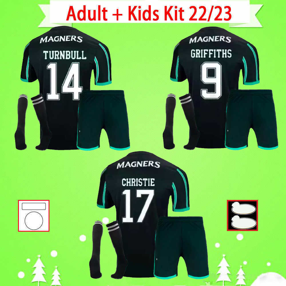 

Adult and kids kit with socks Celtic sets Soccer Jersey child 2022 2023 GRIFFITHS EDOUARD CHRISTIE MCGREGOR TURNBULL 22 23 goalkeeper boys, Soccer kit 21/22