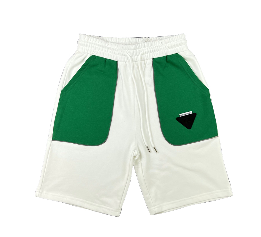 

21ss Reflective High Street Shorts Men' Casual Sports Pant Loose Oversize Style Drawstring Short Pants Trend Designer