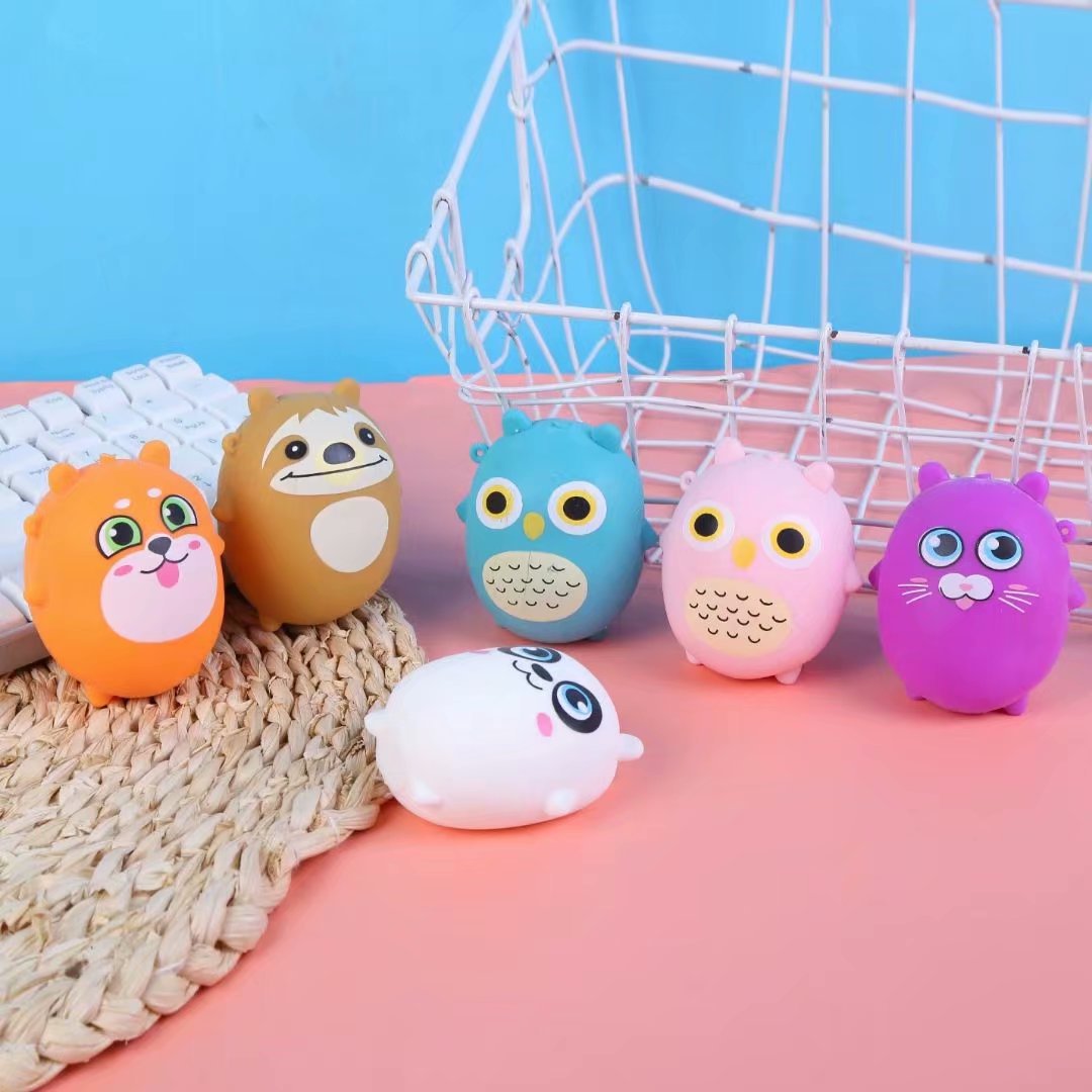 

decompression Toy Spot Small Animal spoof fake food big steamed stuffed bun pinching artifact simulation small cage slow rebound