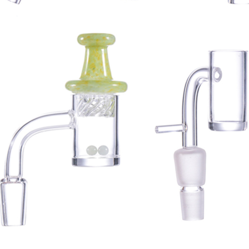 

Smoking 14mm male Quartz Banger enail bangers for 20mm heat coin with Colored UFO Glass Bubble Spinning Carb Cap and ruby Terp Pearl for Dab Rig Bong