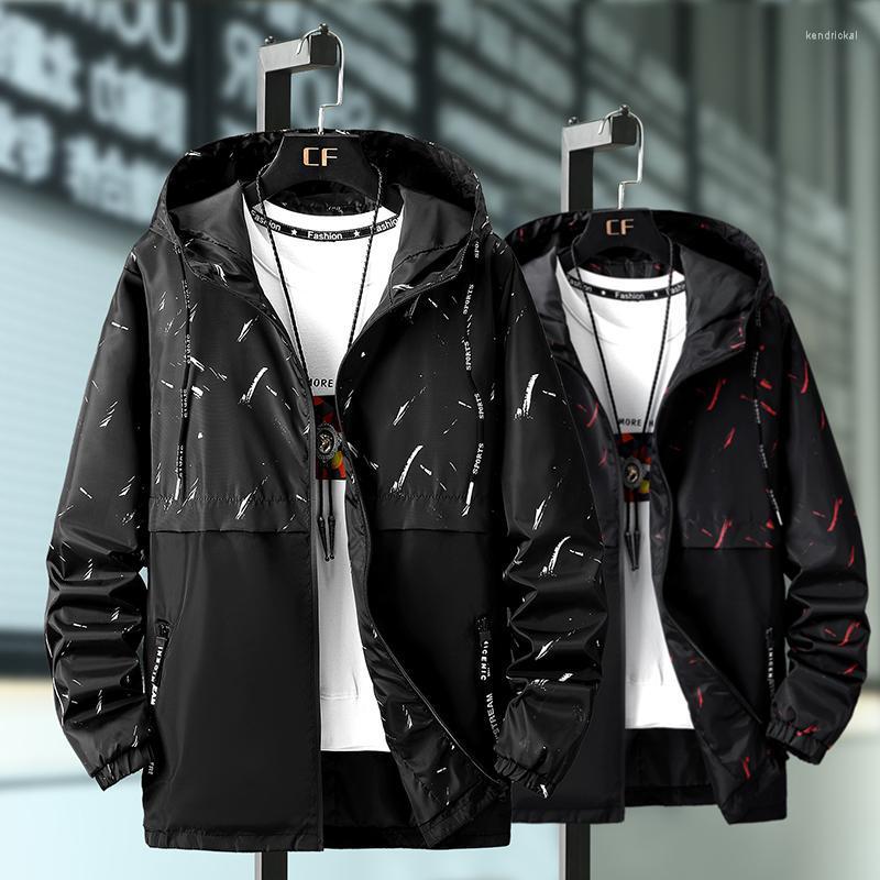 

Men's Trench Coats Men Coat Spring Long Jacket Autumn Windbreaker Clothing Mens Jackets And Plus Size -10XLMen's Kend22, Black